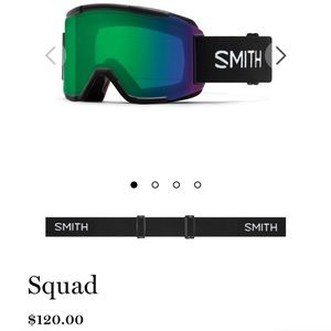 Smith Squad Chromapop Everyday Green Ski Goggle
